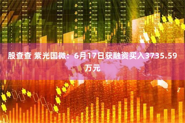 股查查 紫光国微：6月17日获融资买入3735.59万元