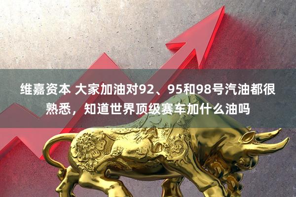 维嘉资本 大家加油对92、95和98号汽油都很熟悉，知道世界顶级赛车加什么油吗